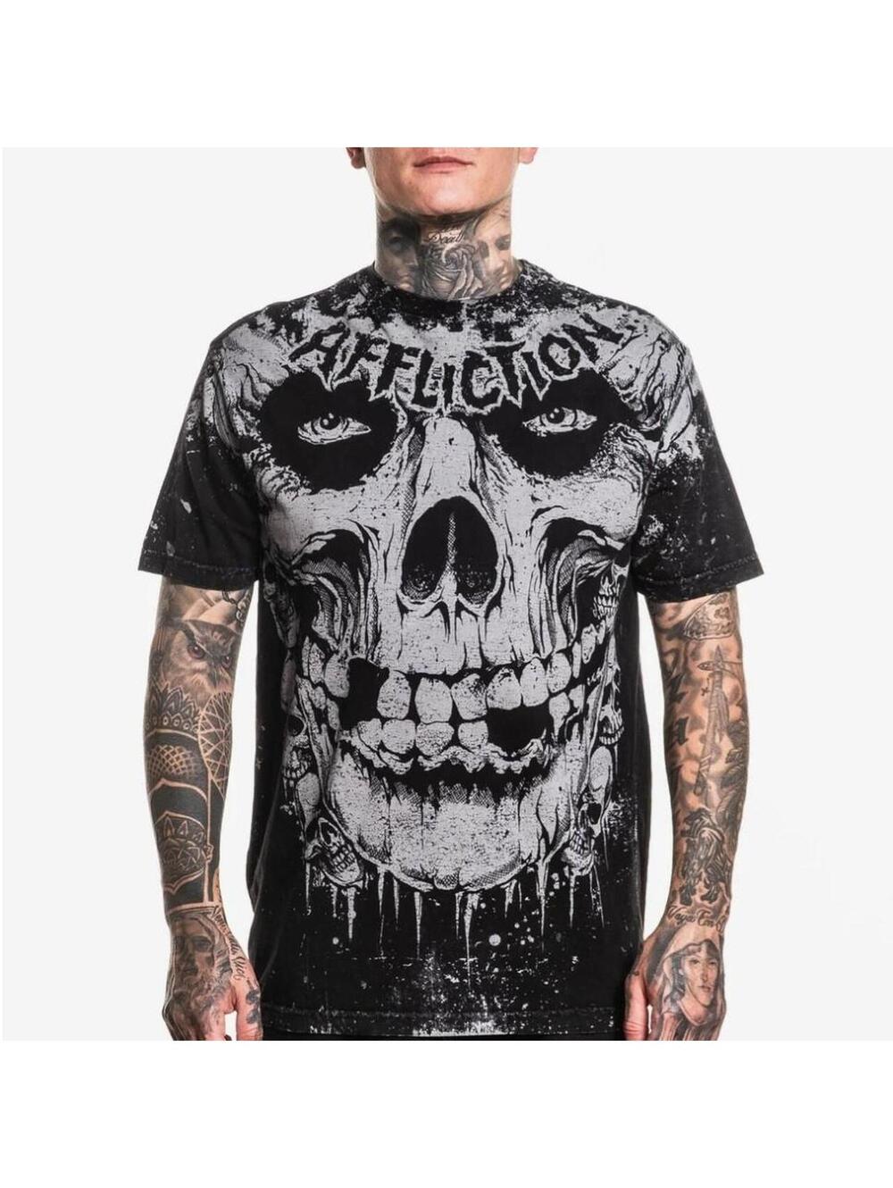 Affliction Men's Black Tshirt
